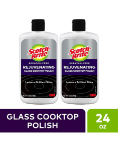 Pulidor de Cocina de Vidrio Scotch-Brite 12 oz Sin Rayones Pack 2 2