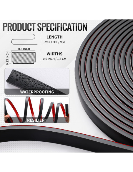 Kit de Rejillas para Ventanas KQYSLXG 9m PVC Negro