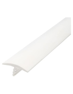 T-Molding Blanco Outwater 7.62m para Proyectos de Bricolaje