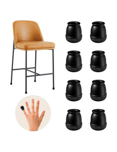 20 Protectores de Suelo para Patas de Sillas MOYOHIM 10-14mm
