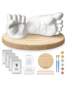 Kit de Moldeo de Manos y Pies KeaBabies - Recuerdo 3D Bebés