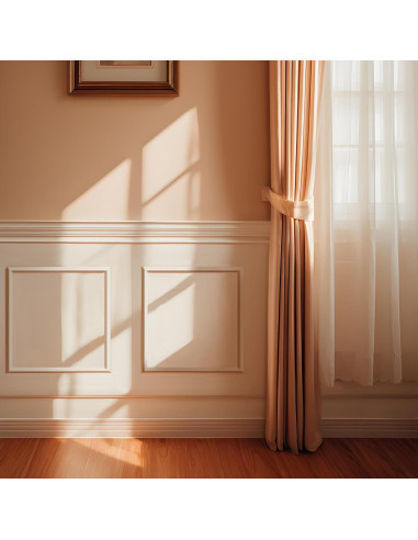 Kit de Molduras Autoadhesivas para Pared Asstinous 6 Piezas 50.8cm