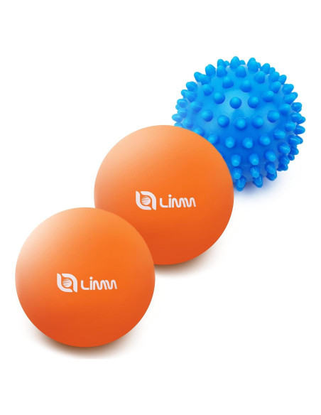 Juego de Pelotas de Masaje Limm - Espinosa y Lacrosse - Alivio Dolor Juego de Pelotas de Masaje Limm - Espinosa y Lacrosse - Alivio Dolor