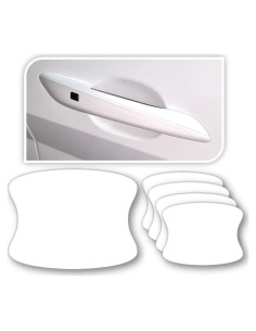 Protector de Taza para Manija de Puerta QLim 5pcs Transparente