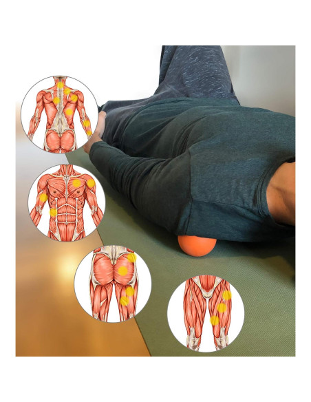 Juego de Pelotas de Masaje Limm - Espinosa y Lacrosse - Alivio Dolor Juego de Pelotas de Masaje Limm - Espinosa y Lacrosse - Alivio Dolor