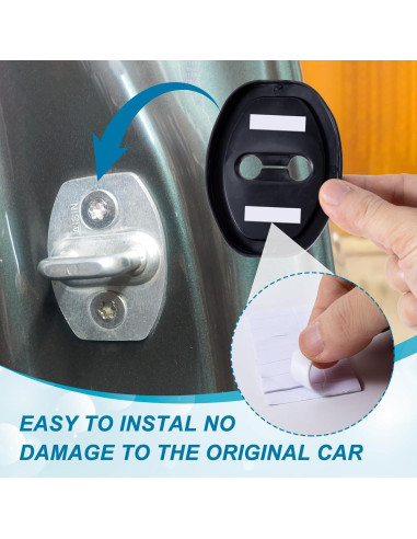 Cubiertas Protectores de Pestillo de Puerta VARMDUKKE 4PCS Silicona