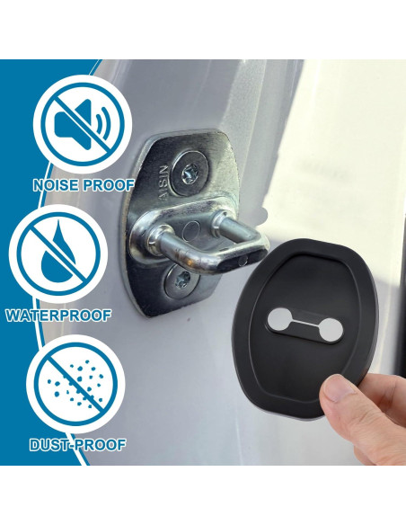 Cubiertas Protectores de Pestillo de Puerta VARMDUKKE 4PCS Silicona