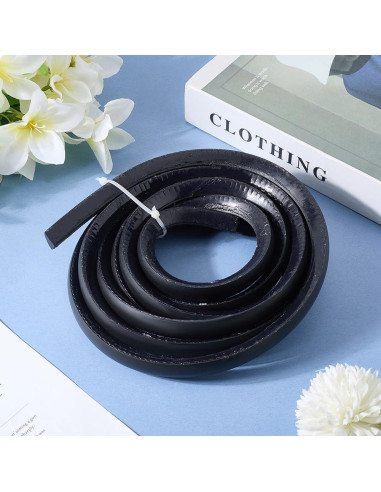 Moldura Cuarterona Autoadhesiva CRASPIRE 3.00m Negra Flexible