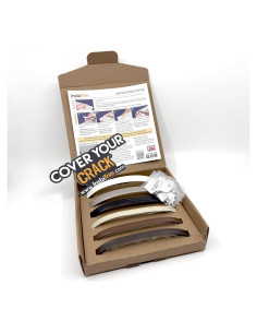 InstaTrim Kit de Muestra Calafateo Adhesivo 7" (17.78 cm) 5 Colores