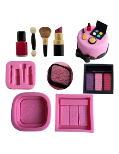 Juego de moldes de silicona Anyana para decoración de pasteles