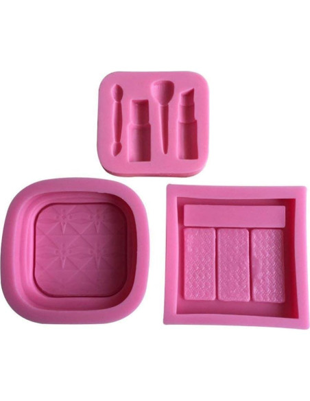 Juego de moldes de silicona Anyana para decoración de pasteles