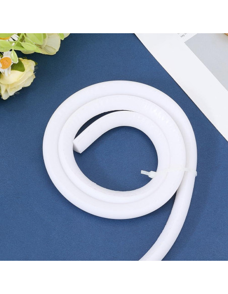 Moldura Flexible Autoadhesiva CRASPIRE 1m Blanca para Ducha