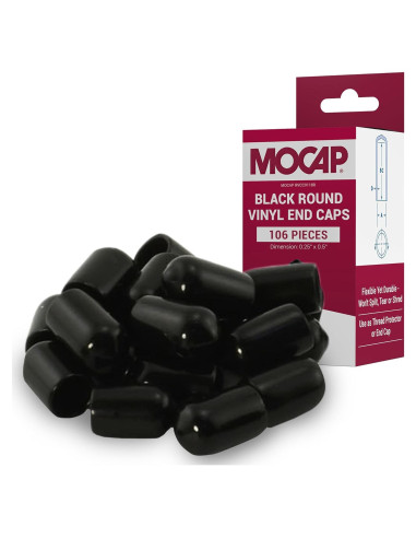 Tapas de Vinilo Redondas MOCAP 0.68 kg 106 Unidades