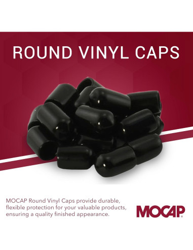 Tapas de Vinilo Redondas MOCAP 0.68 kg 106 Unidades