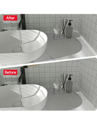 Moldura Cuarterona Flexible Autoadhesiva Xiyingcai 3m Blanco