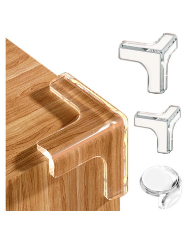 Protectores de esquinas para bebés JinRui-T 15 PCS Silicona