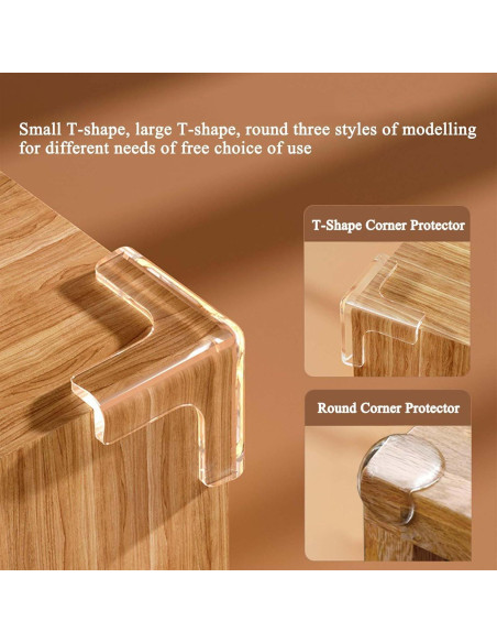 Protectores de esquinas para bebés JinRui-T 15 PCS Silicona