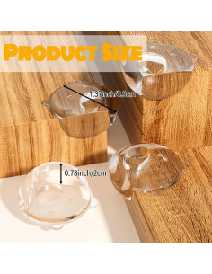 Protectores de Esquinas de Silicona Dancepanda 10PCS 2