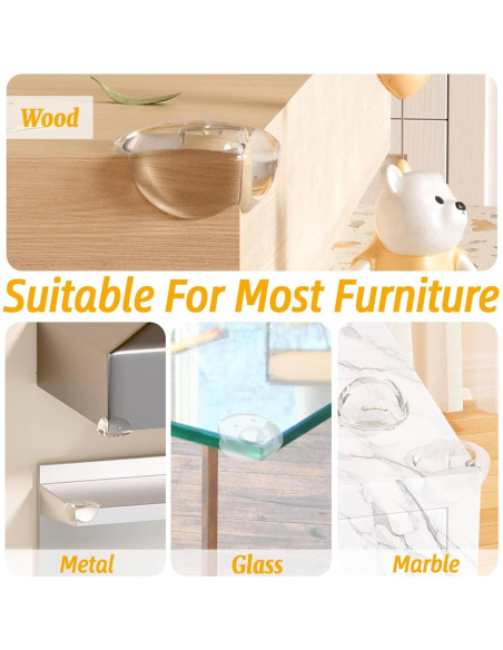 Protectores de Esquinas de Silicona Dancepanda 10PCS