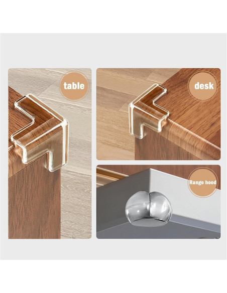 Protectores de esquinas para bebés JinRui-T 15 PCS Silicona