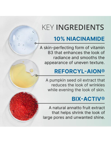 Suero Booster de Niacinamida goPure 10% 29.57 ml - Hidratante y Calmante