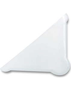 Protectores de Esquina Triples Ebamaz 50PCS 4x37mm Plástico Blanco 2