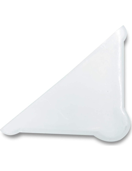 Protectores de Esquina Triples Ebamaz 50PCS 4x37mm Plástico Blanco