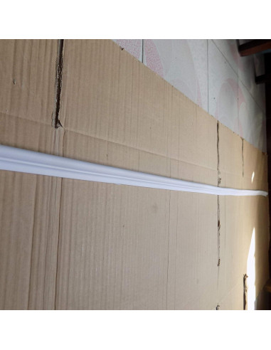 Moldura Flexible de PVC Zhangbl 2.2cm Ancho x 1.2cm Grosor
