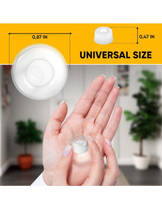 Vellax 16 Protectores de Silicona Transparentes para Puertas 2