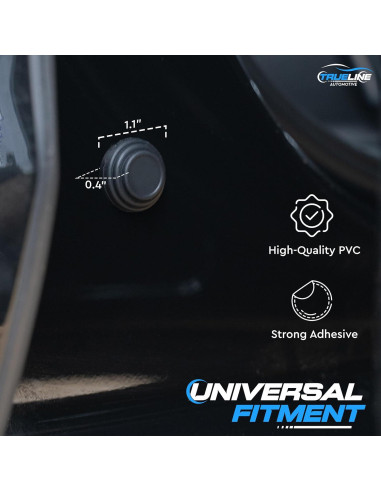 Amortiguadores de Puerta True Line Automotive 10 PCS PVC Universal
