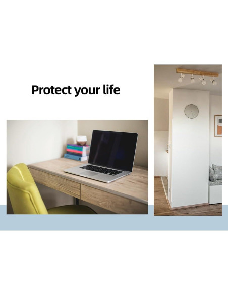 Protectores de Esquinas de Pared Monoid Transparentes - 5 Piezas