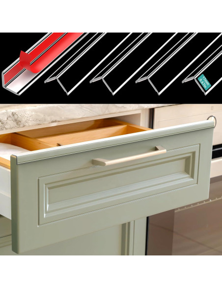 Protectores de Esquinas de Pared Monoid Transparentes - 5 Piezas