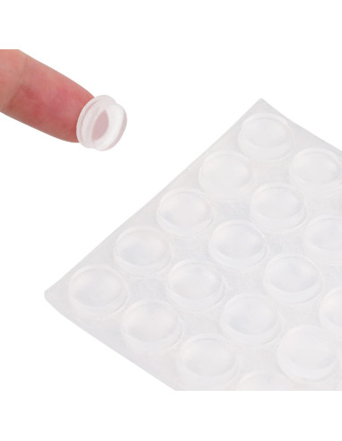 Bumpers Adhesivos Transparentes Amazon Basics - 300 Piezas