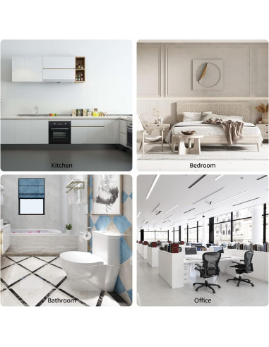 Bumpers Adhesivos Transparentes Amazon Basics - 300 Piezas