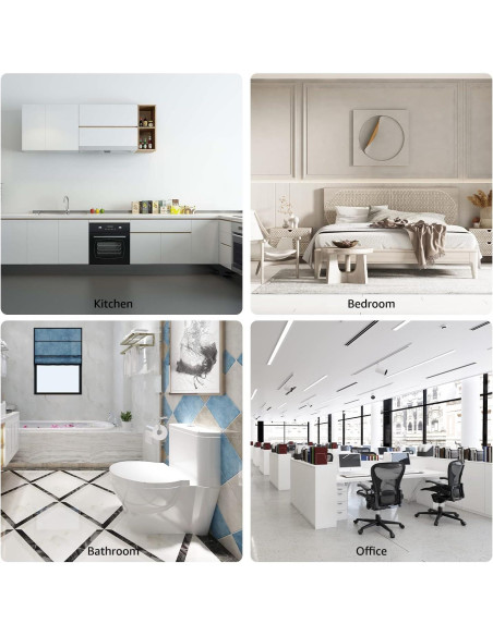 Bumpers Adhesivos Transparentes Amazon Basics - 300 Piezas