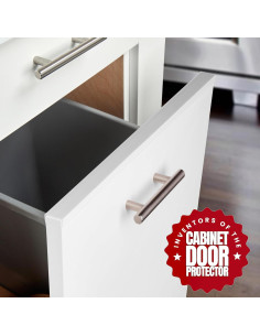 Protector de Borde Cabinet Hero Blanco 24" Paquete de 4 2