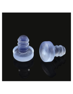 100 Topes de Goma Anticolisión para Mesa y Gabinetes Bnafes