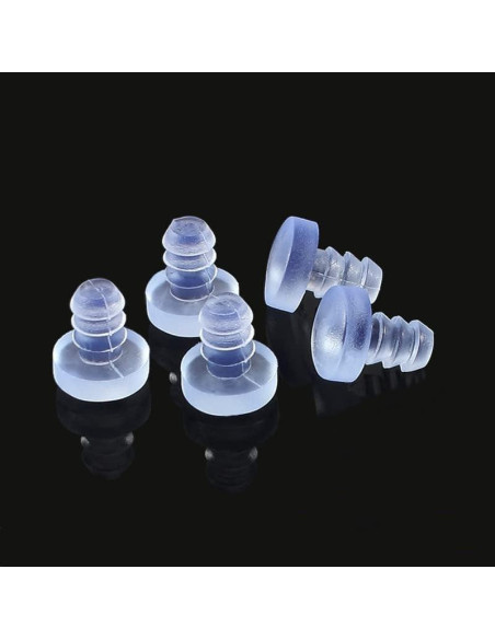 100 Topes de Goma Anticolisión para Mesa y Gabinetes Bnafes