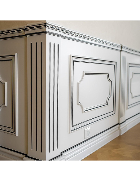 Cinta de Moldura Autoadhesiva Negra Alrhso 5m x 0.66cm