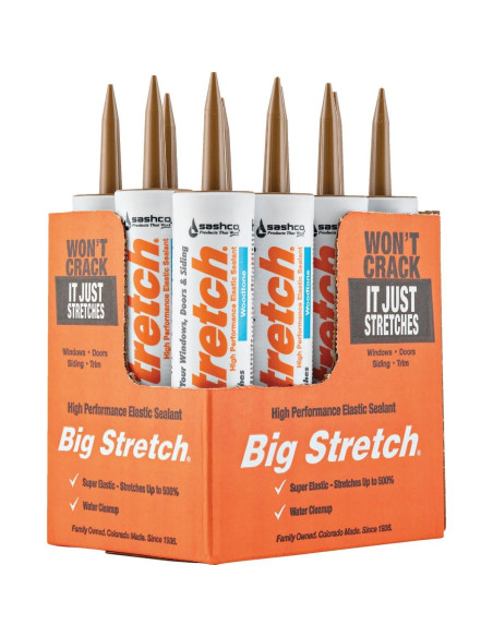 Sellador Acrílico Láttex Sashco Big Stretch 297 g Madera