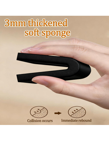 Cinta de espuma EVA ZOMPAGO 3 cm x 5 m, protectores de esquina