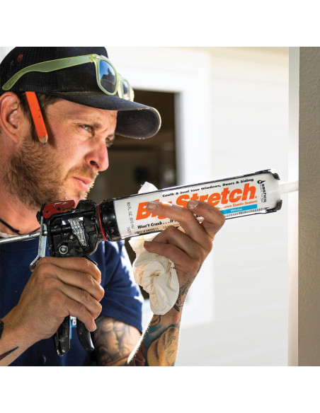 Sellador Sashco Big Stretch Marrón Oscuro 300ml - Elástico