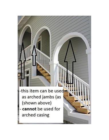 FlexTrim Moldura Flexible 1.9cm Grosor x 13.9cm Ancho x 3.66m Largo