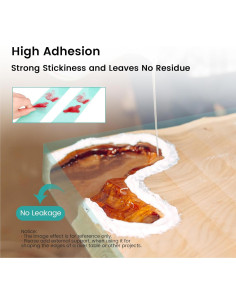 Marcadores Cromados Resiners 2-5mm + Cinta de Resina Epóxica 2