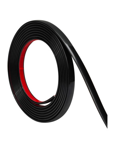 Moldura Autoadhesiva Flexible Orgthin 2.99m Negro Mate