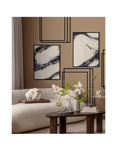 Moldura Autoadhesiva Flexible Orgthin 2.99m Negro Mate