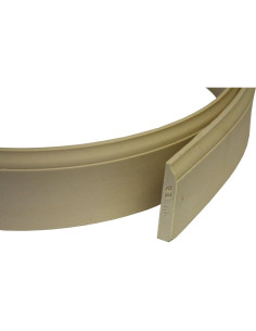Moldura Flexible Duraflex 2.44m Beige A Prueba de Humedad 2