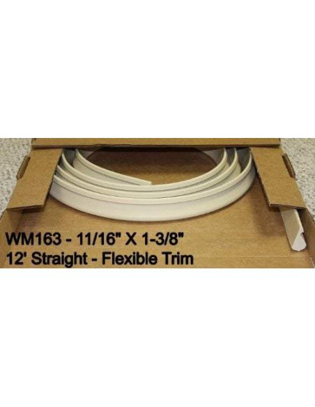 Moldura Flexible Duraflex Grano de Roble 3.81x3.49 cm 3.66 m