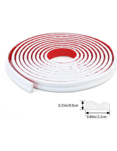 Moldura de Pared Autoadhesiva Taaizau 299.72 cm x 2.29 cm