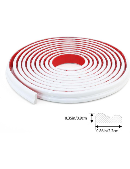 Moldura de Pared Autoadhesiva Taaizau 299.72 cm x 2.29 cm